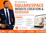 squarespace website design squarespace website redesign squarespace website